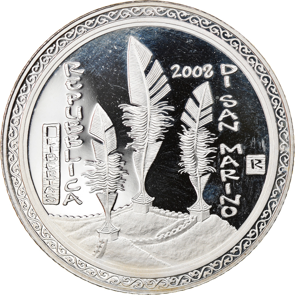 San Marino, 5 Euro, Jeux d'été de Pékin, 2008, Rome, BE, , Silver