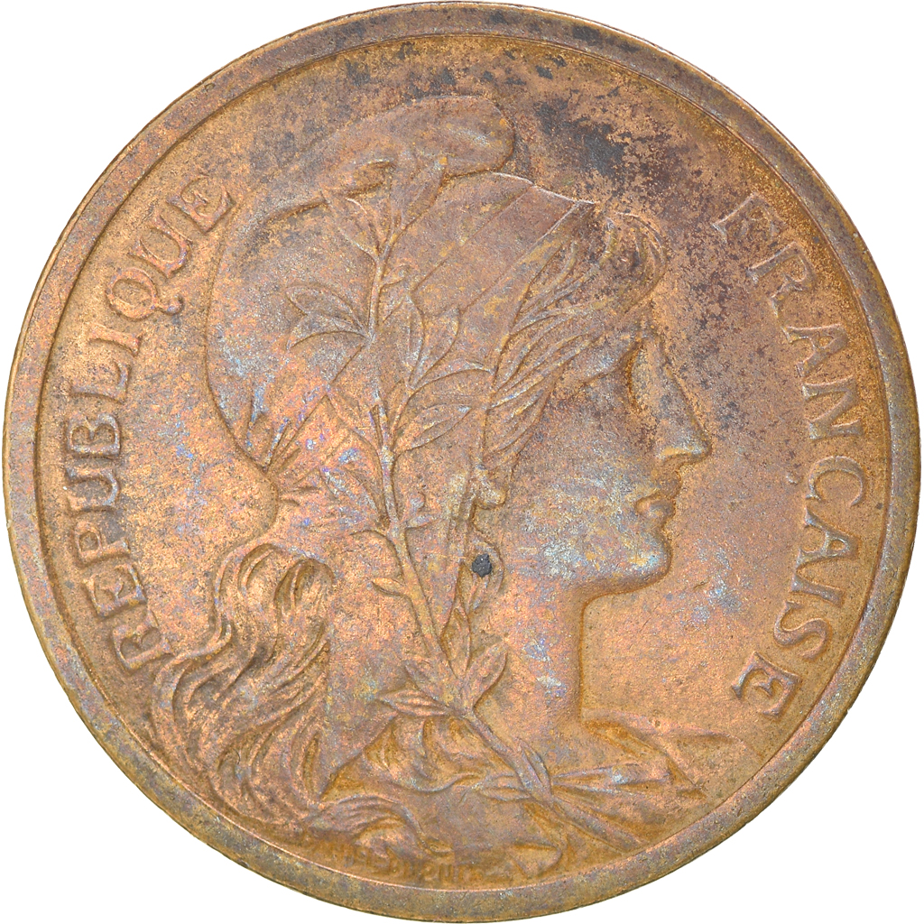 Coin, France, Dupuis, 2 Centimes, 1913, Paris, , Bronze, KM:841