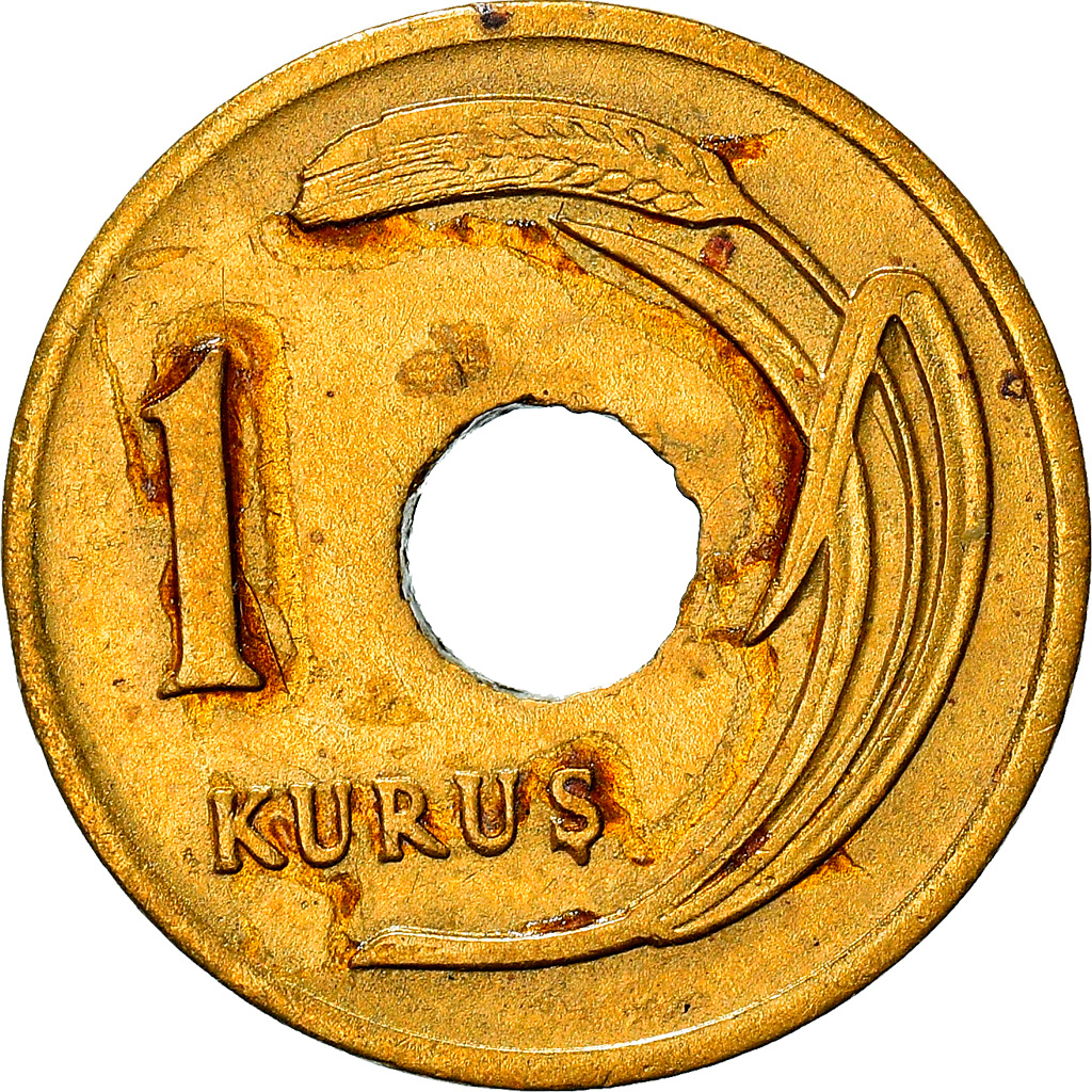 Coin, Turkey, Kurus, 1949, , laiton, KM:881