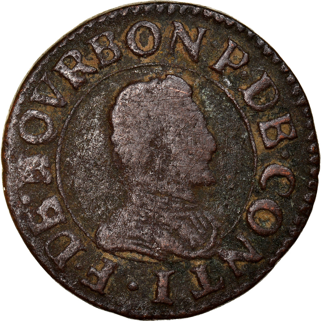 Coin, France, CHÂTEAU-REGNAULT, François de Bourbon-Conti, Double Tournois