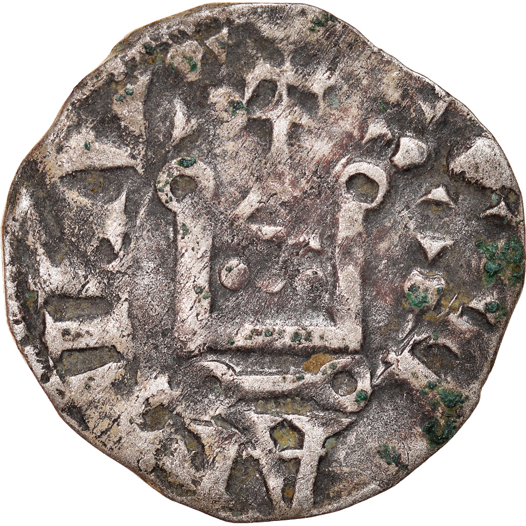Coin, France, Touraine, Denier, 1150-1200, Saint-Martin de Tours, 