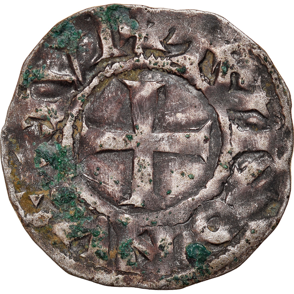 Coin, France, Touraine, Denier, 1150-1200, Saint-Martin de Tours, 