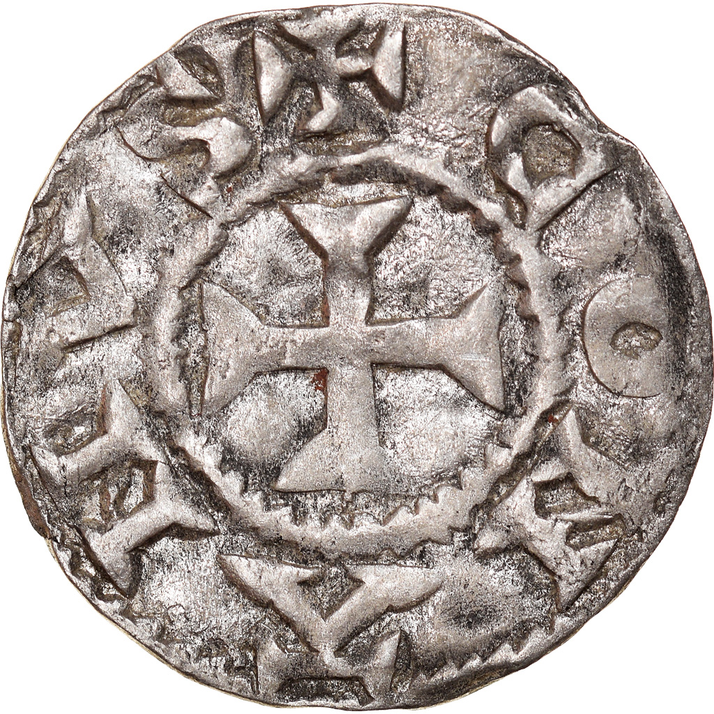 Coin, France, Conan IV, Denier, XIIth century, Rennes, Rare, , Billon