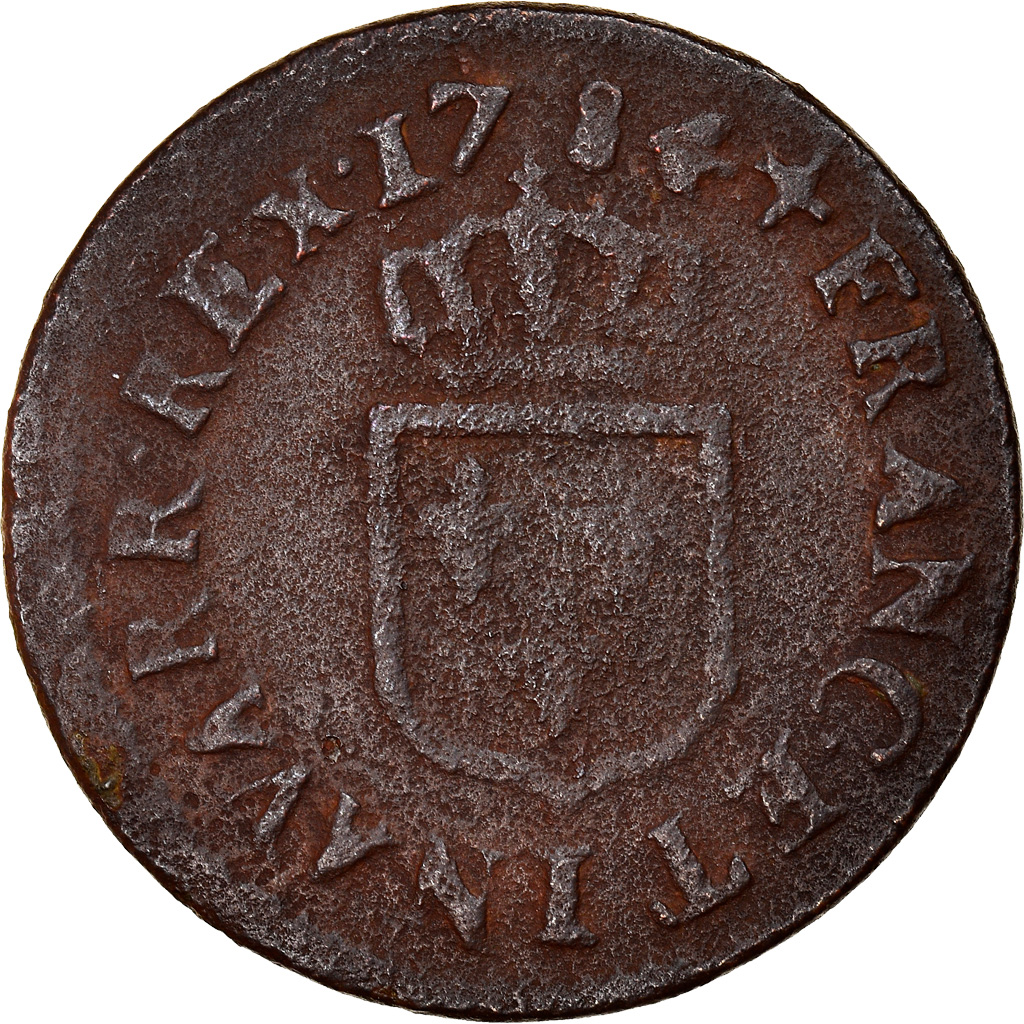 Coin, France, Liard, 1784, Limoges, , Copper, KM:585.7, Gadoury:348