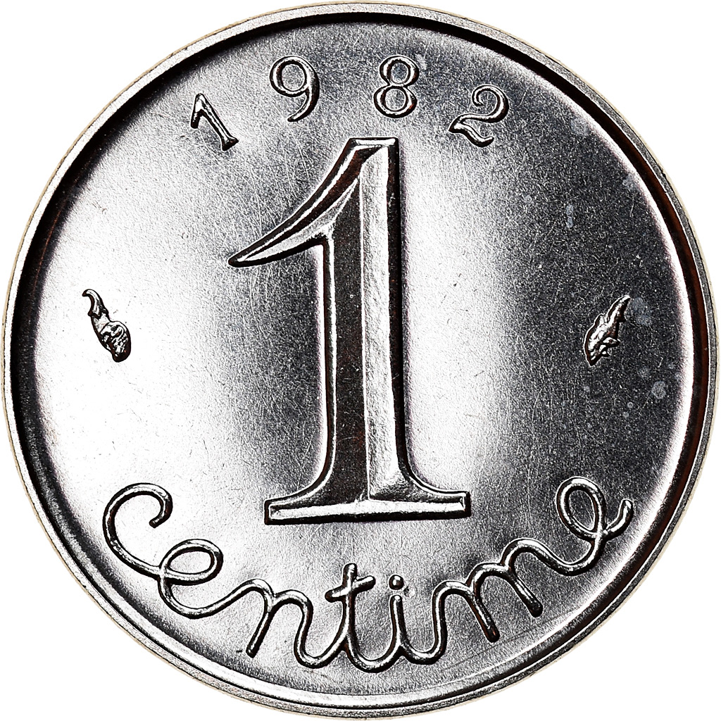 Coin, France, Épi, Centime, 1982, Paris, , Stainless Steel, KM:928