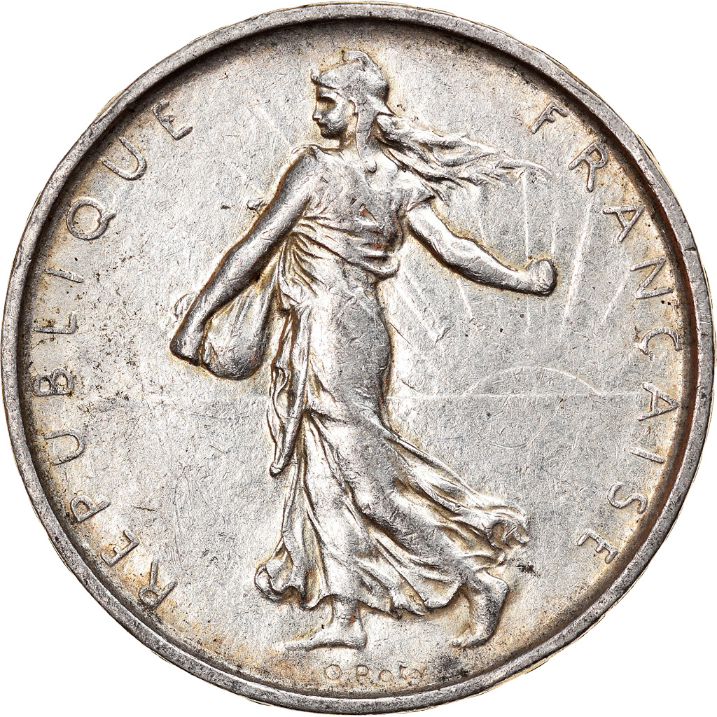 Coin, France, Semeuse, 5 Francs, 1967, Paris, , Silver, KM:926