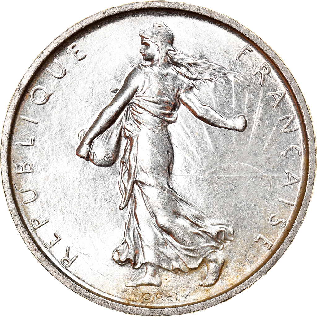 Coin, France, Semeuse, 5 Francs, 1969, Paris, , Silver, KM:926