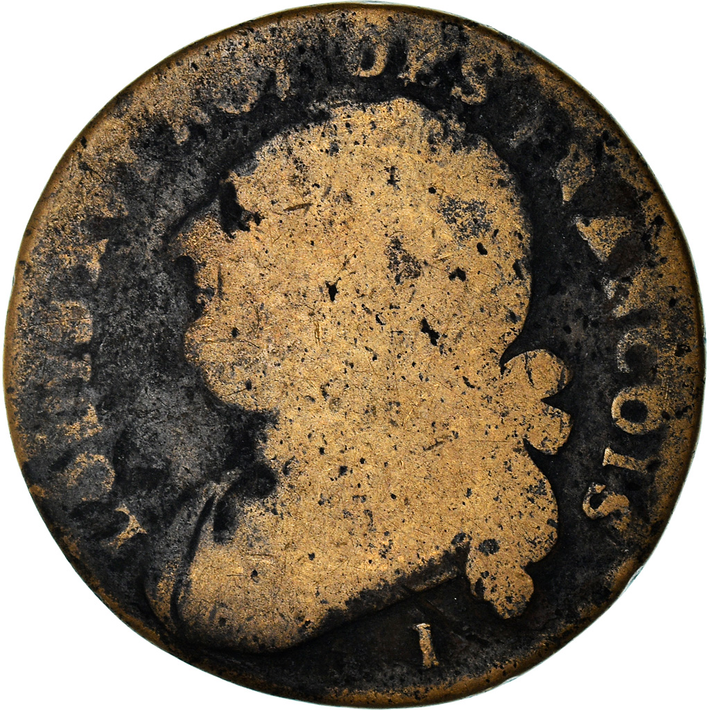 Coin, France, 12 deniers françois, 12 Deniers, 1792, Limoges, , Bronze