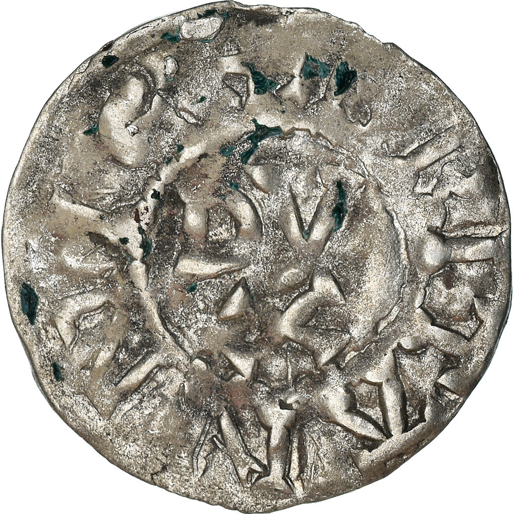 Coin, France, Conan IV, Denier, XIIth century, Rennes, Rare, , Billon