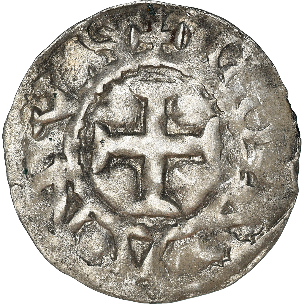 Coin, France, Conan IV, Denier, XIIth century, Rennes, Rare, , Billon