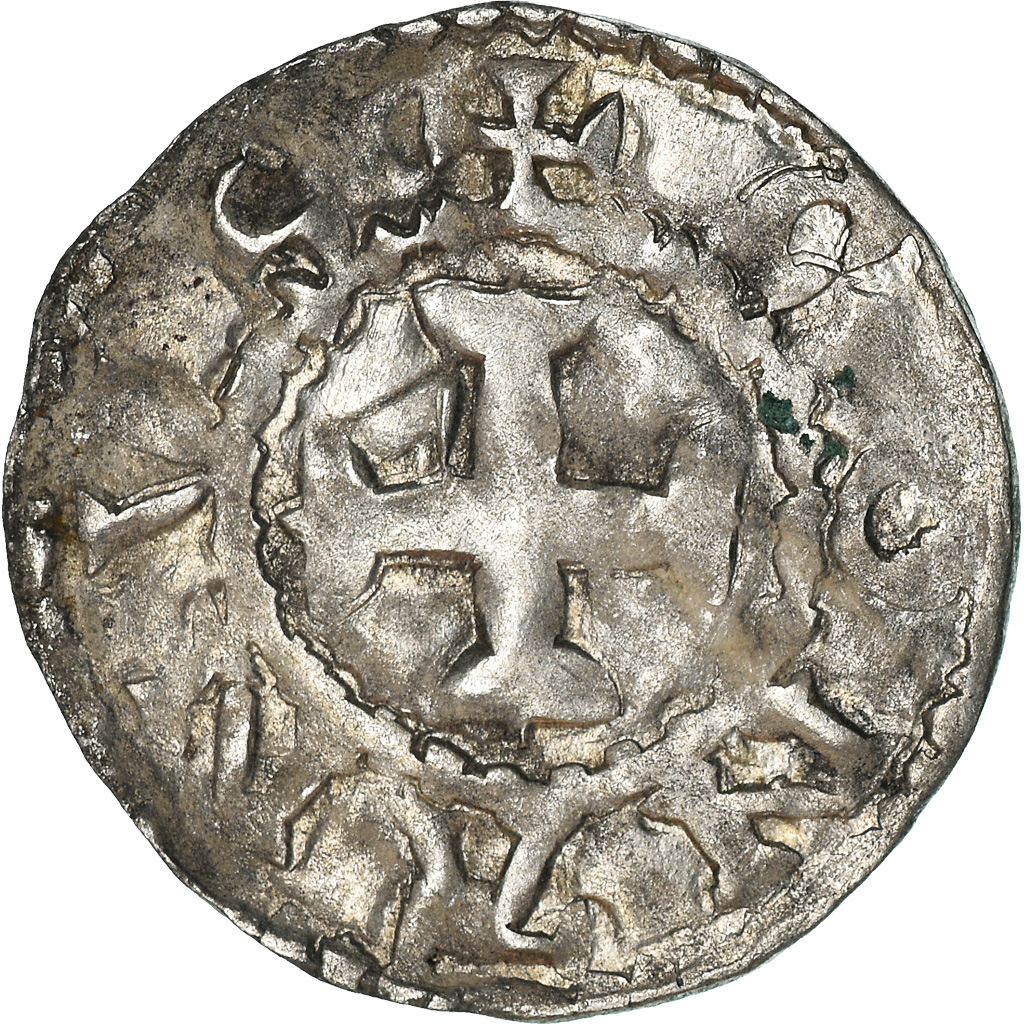 Coin, France, Conan IV, Denier, XIIth century, Rennes, Rare, , Billon