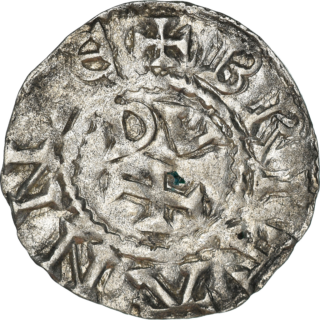 Coin, France, Conan IV, Denier, XIIth century, Rennes, Rare, , Billon