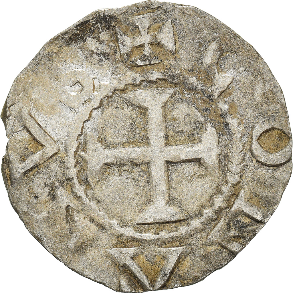 Coin, France, Conan IV, Denier, XIIth century, Rennes, Rare, , Billon