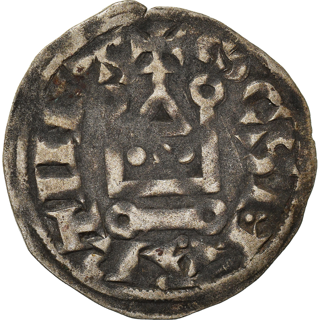 Coin, France, Touraine, Denier, 1150-1200, Saint-Martin de Tours, 