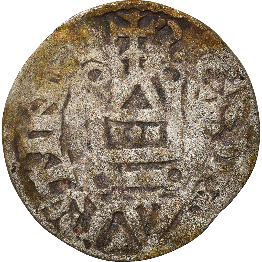 Coin, France, Touraine, Denier, 1150-1200, Saint-Martin de Tours, 