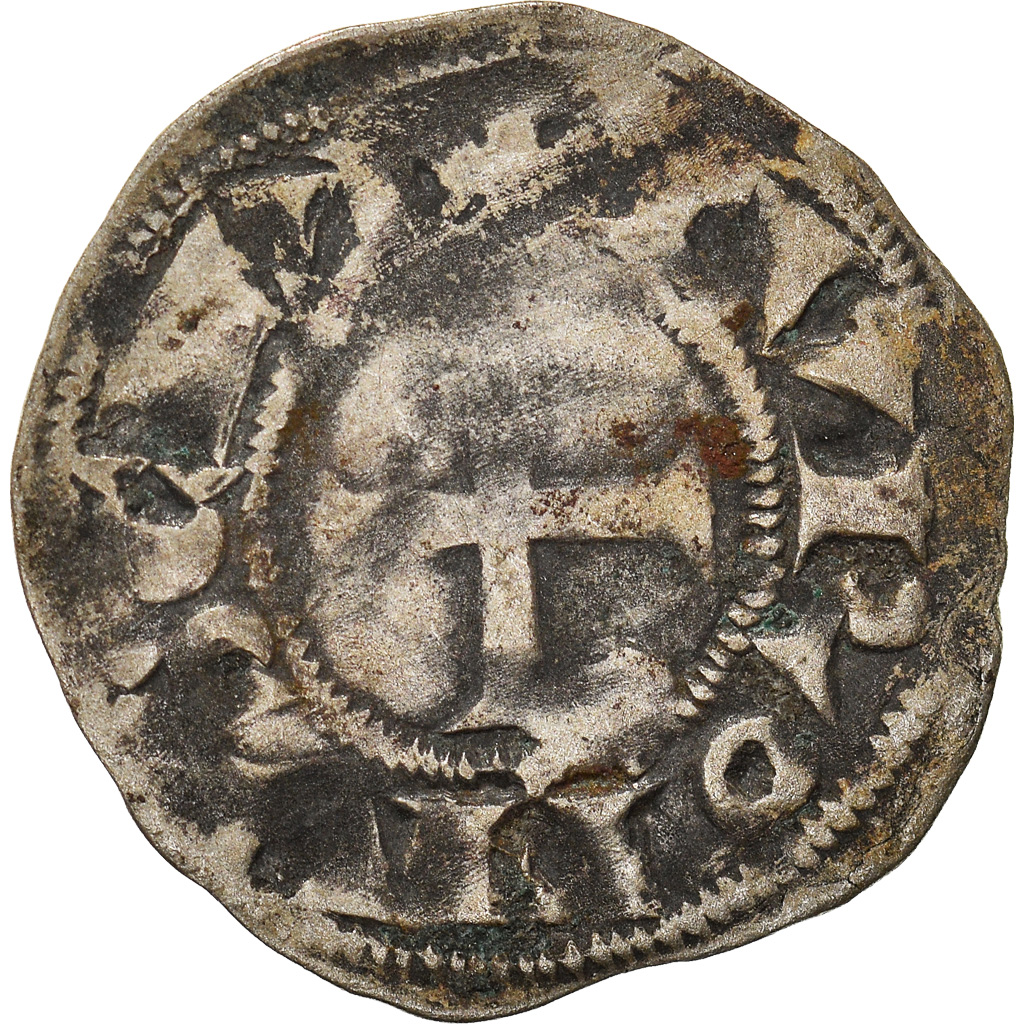 Coin, France, Touraine, Denier, 1150-1200, Saint-Martin de Tours, 