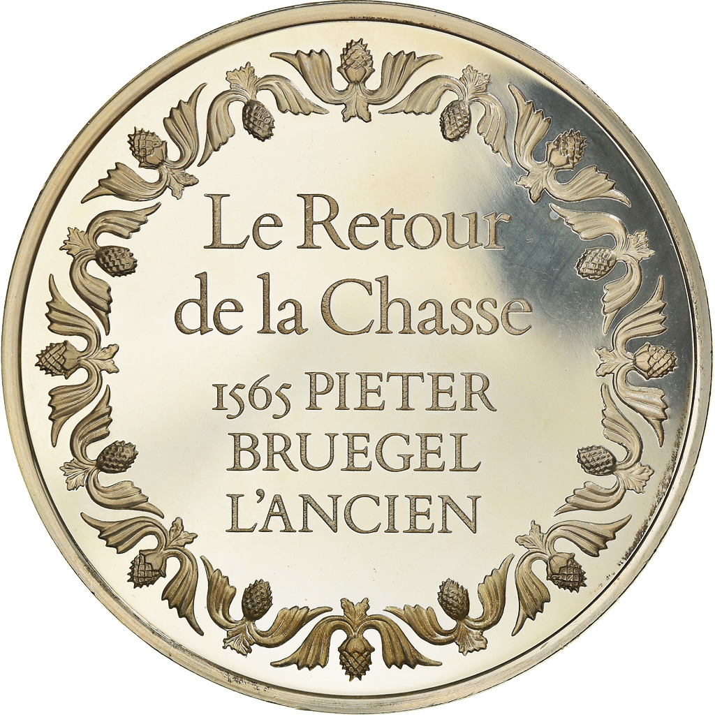 France, Medal, French Fifth Republic, Le Retour de la Chasse, Arts & Culture