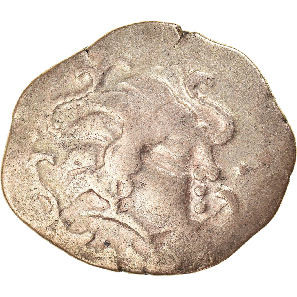 Pictones, Santones, Statère à la main, 1st century BC, Electrum, VF