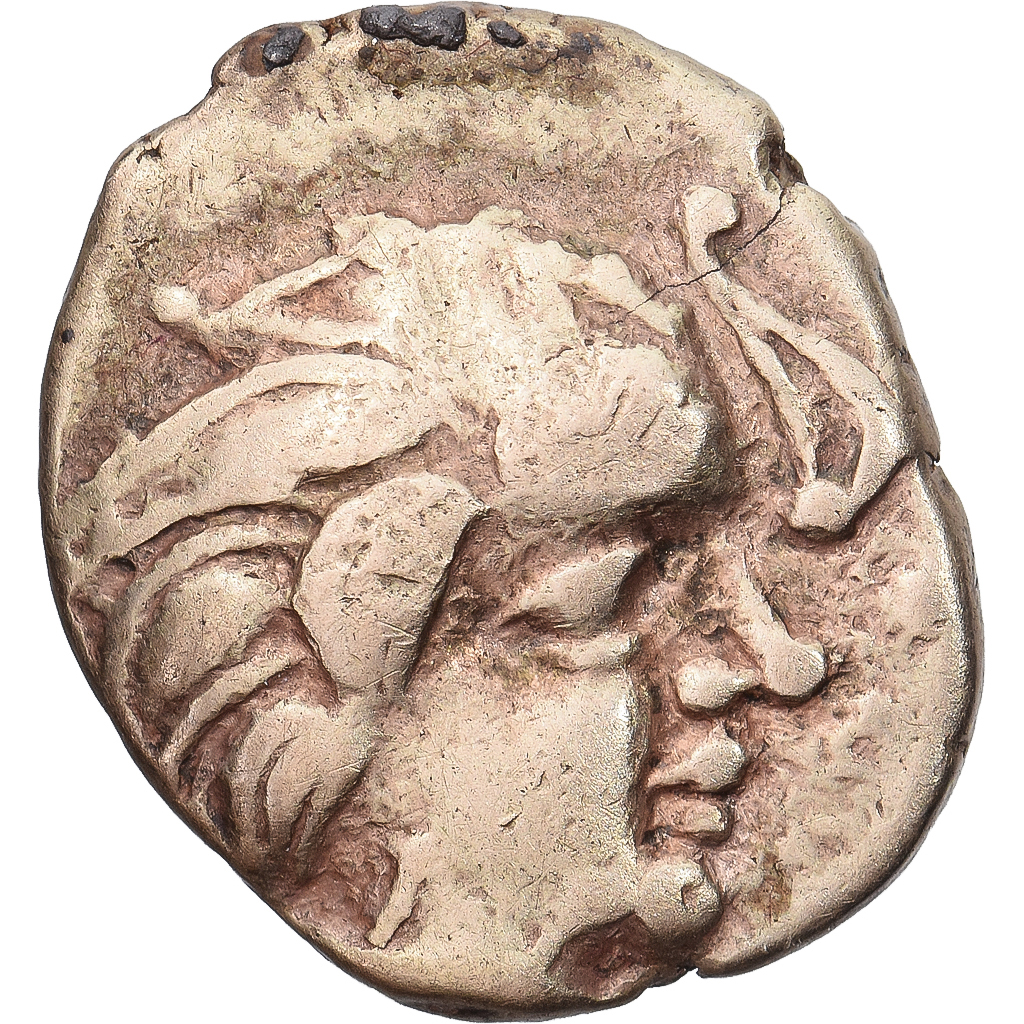 Pictones, Santones, 1/4 Stater, 1st century BC, Electrum, VF