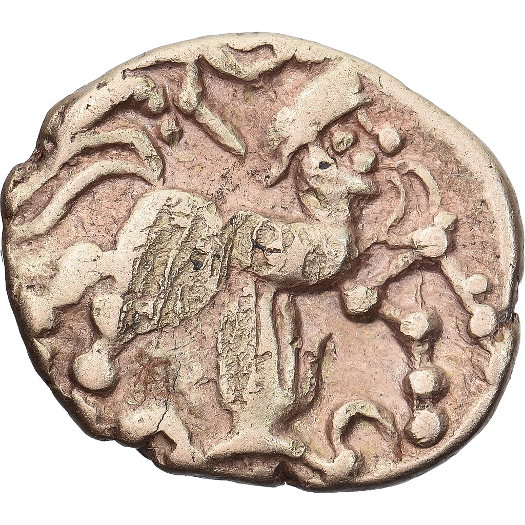 Pictones, Santones, 1/4 Stater, 1st century BC, Electrum, VF