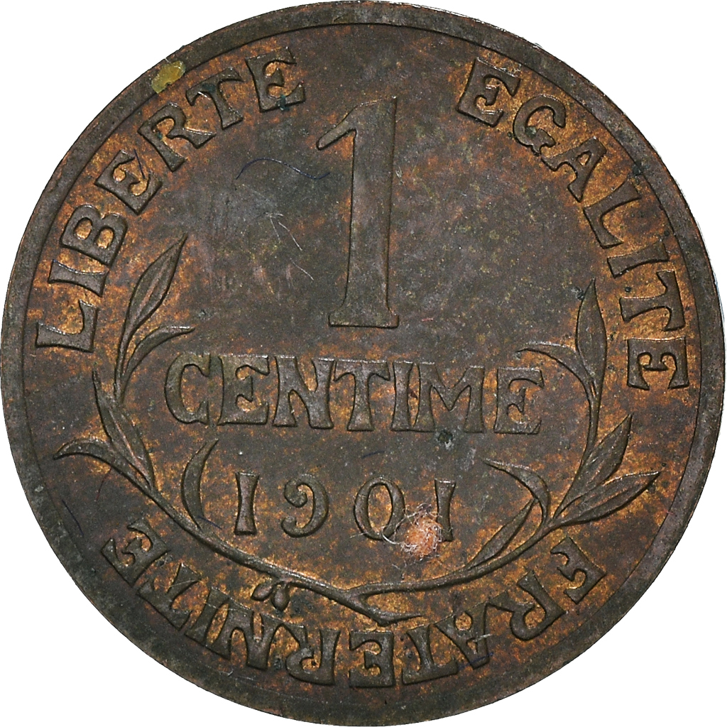 Coin, France, Dupuis, Centime, 1901, Paris, , Bronze, KM:840