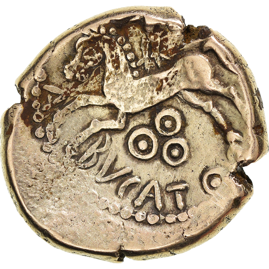 Bituriges Cubi, Statère ABVCATOS, ca. 60-40 BC, Gold, S+, Delestrée:3457