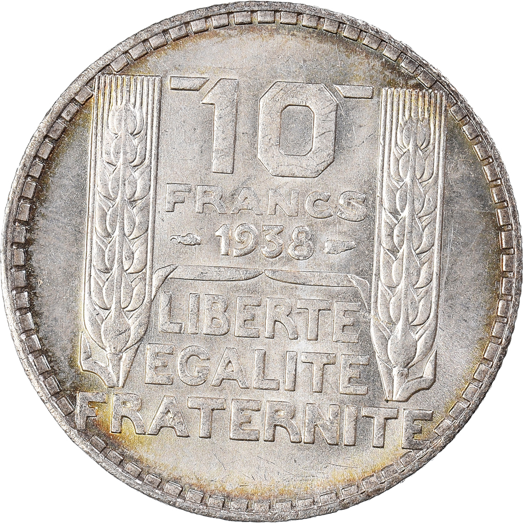 Coin, France, 10 Francs, 1938, Paris, , Silver, KM:878, Gadoury:801