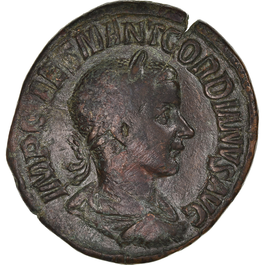 Coin, Gordian III, Sestertius, 240-243, Rome, , Copper, Cohen:122