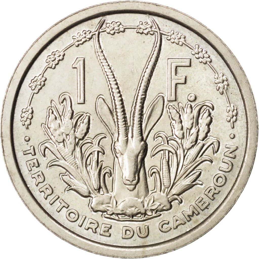 Coin, Cameroon, Franc, 1948, Paris, , Copper-nickel, KM:E5, Lecompte:18