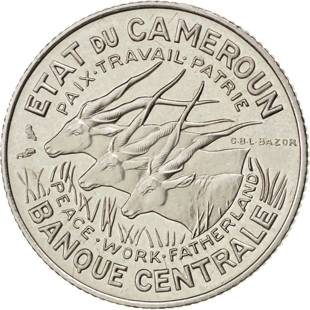Coin, Cameroon, 100 Francs, 1966, Paris, , Nickel, KM:E11