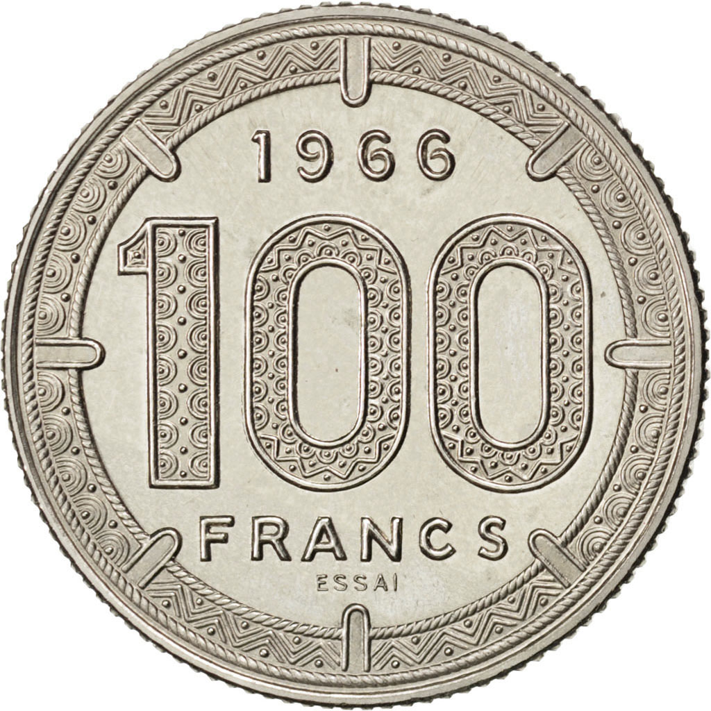 Coin, Cameroon, 100 Francs, 1966, Paris, , Nickel, KM:E11