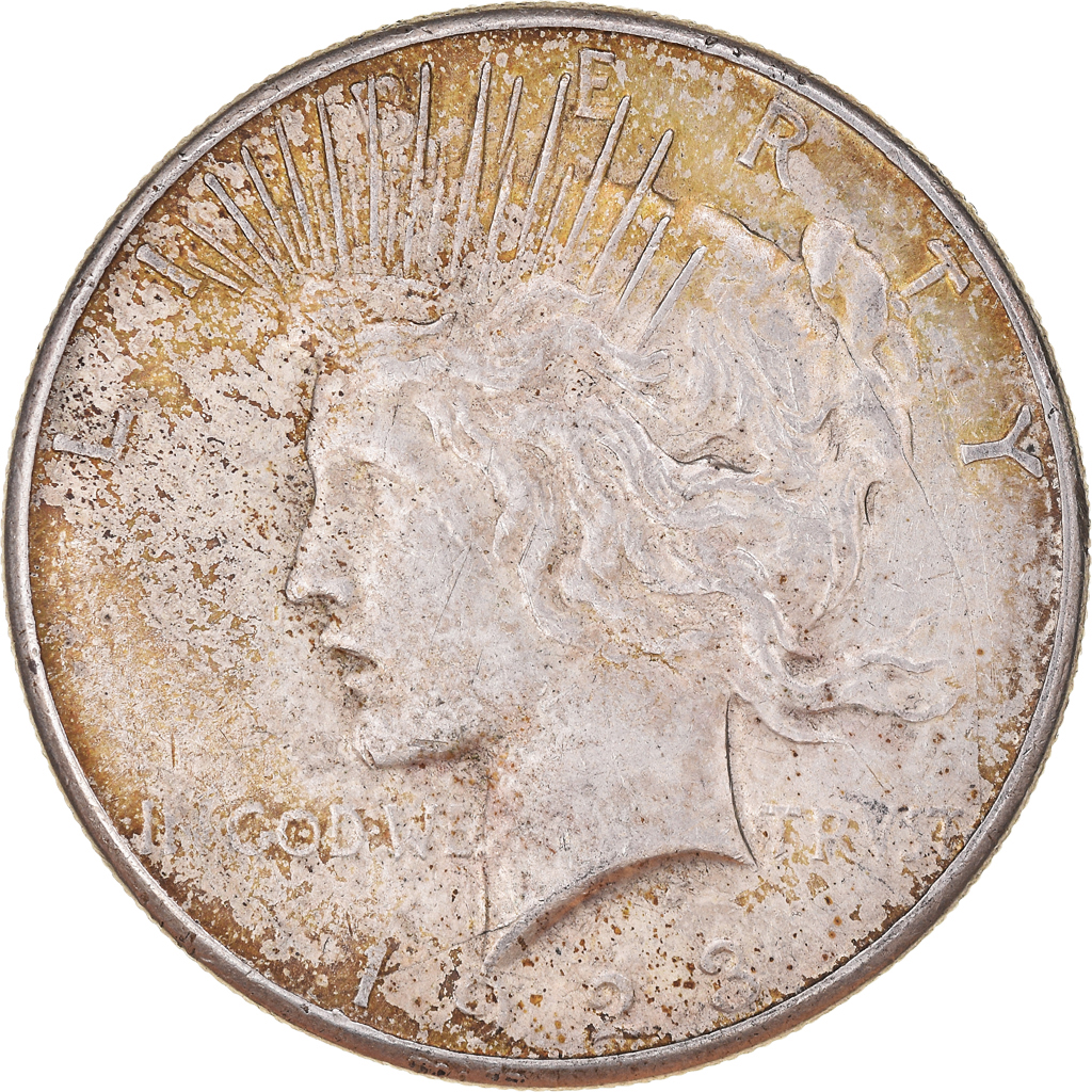 Coin, United States, Dollar, 1923, U.S. Mint, San Francisco, , Silver