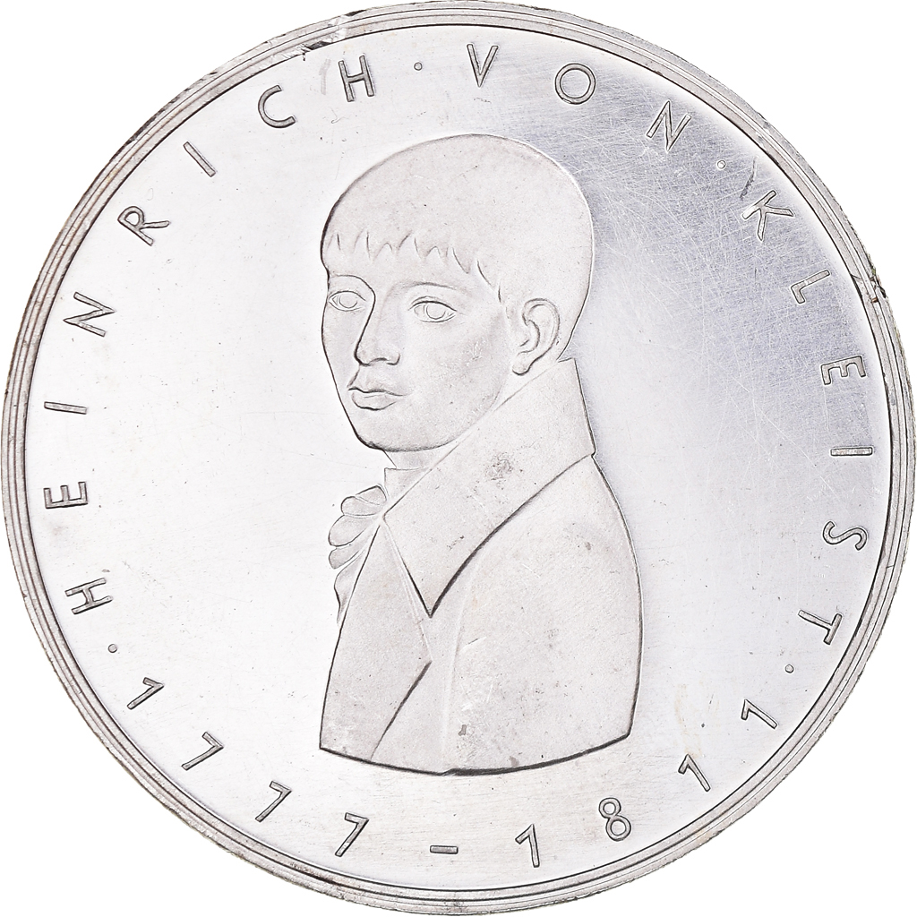 Coin, GERMANY - FEDERAL REPUBLIC, 5 Mark, 1977, Karlsruhe, Germany, 