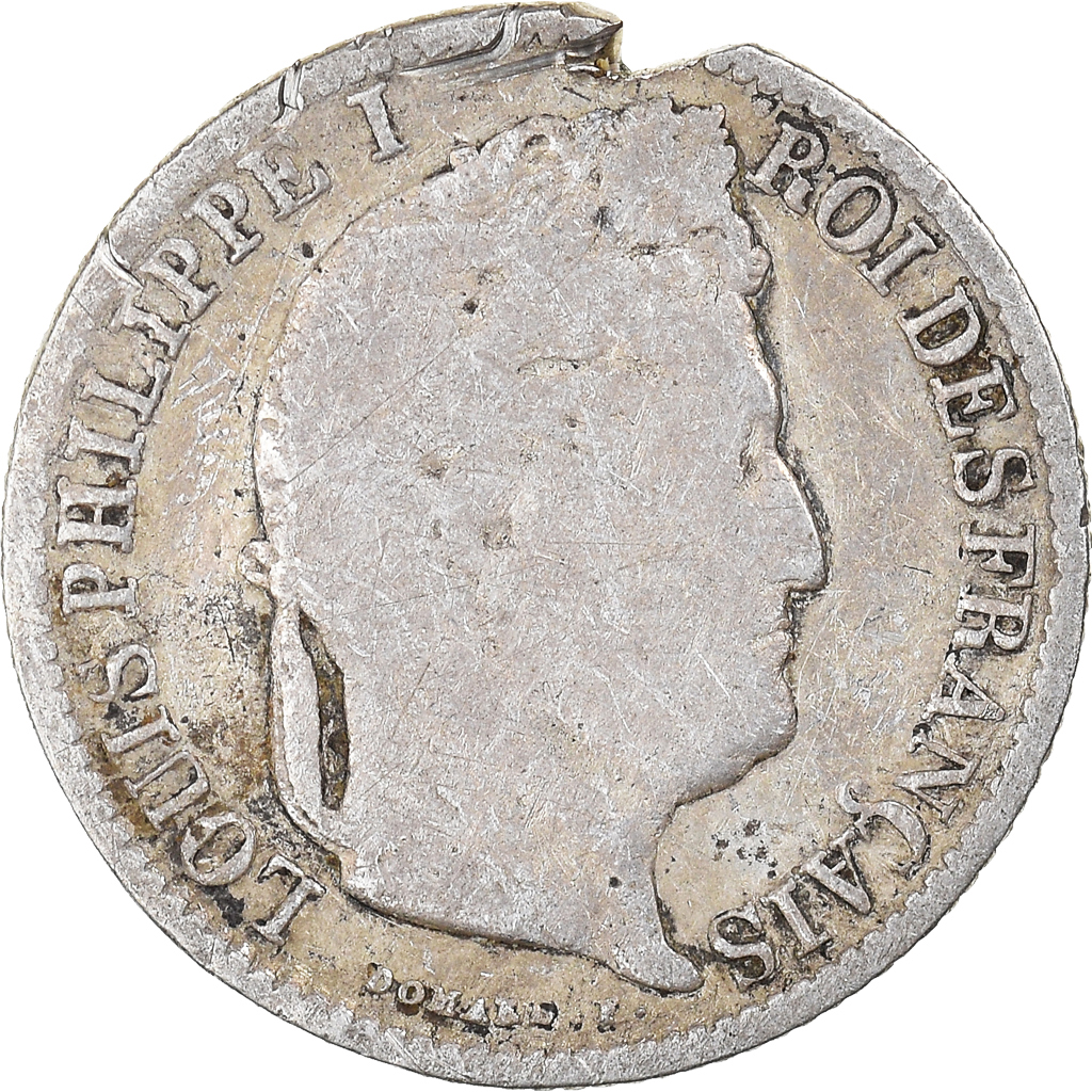 Coin, France, Louis-Philippe, 1/2 Franc, 1842, Lille, , Silver