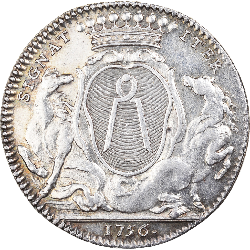 France, Token, Louis XV, Echevins et Maires de Nantes, J.B Gellée de Prémion