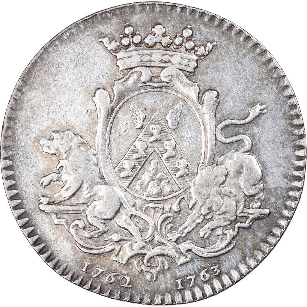 France, Token, Louis XV, Echevins et Maires de Nantes, M. Joubert du Collet