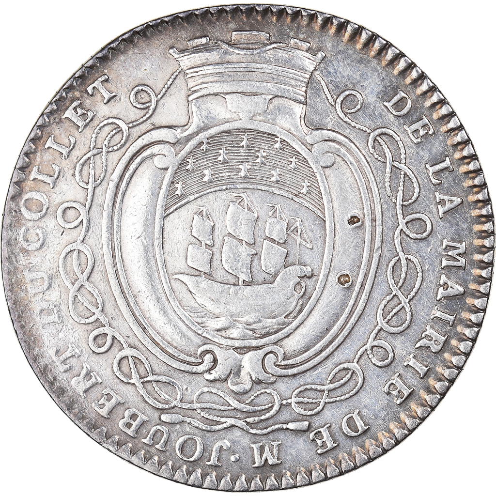 France, Token, Louis XV, Echevins et Maires de Nantes, M. Joubert du Collet