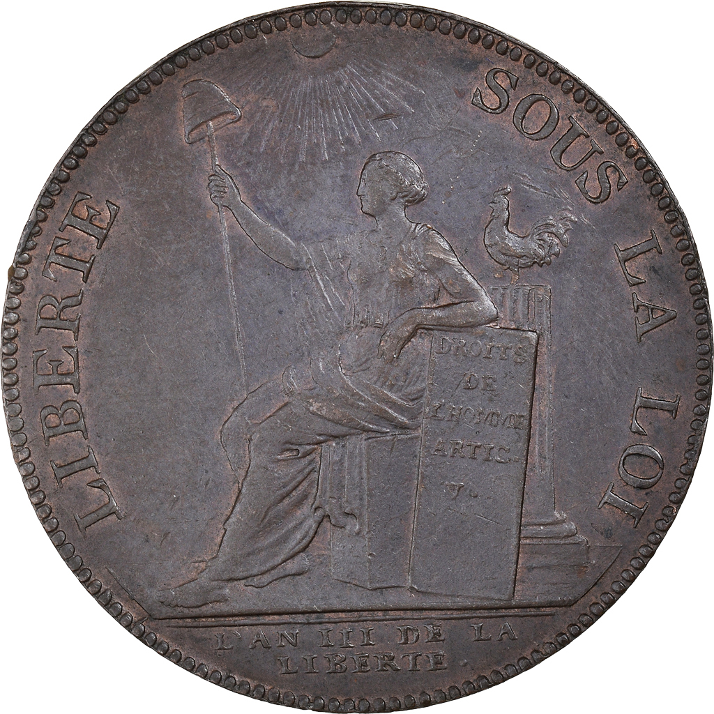 Coin, France, 2 Sols, 1791, MS, Bronze, KM:Tn23, Brandon:217
