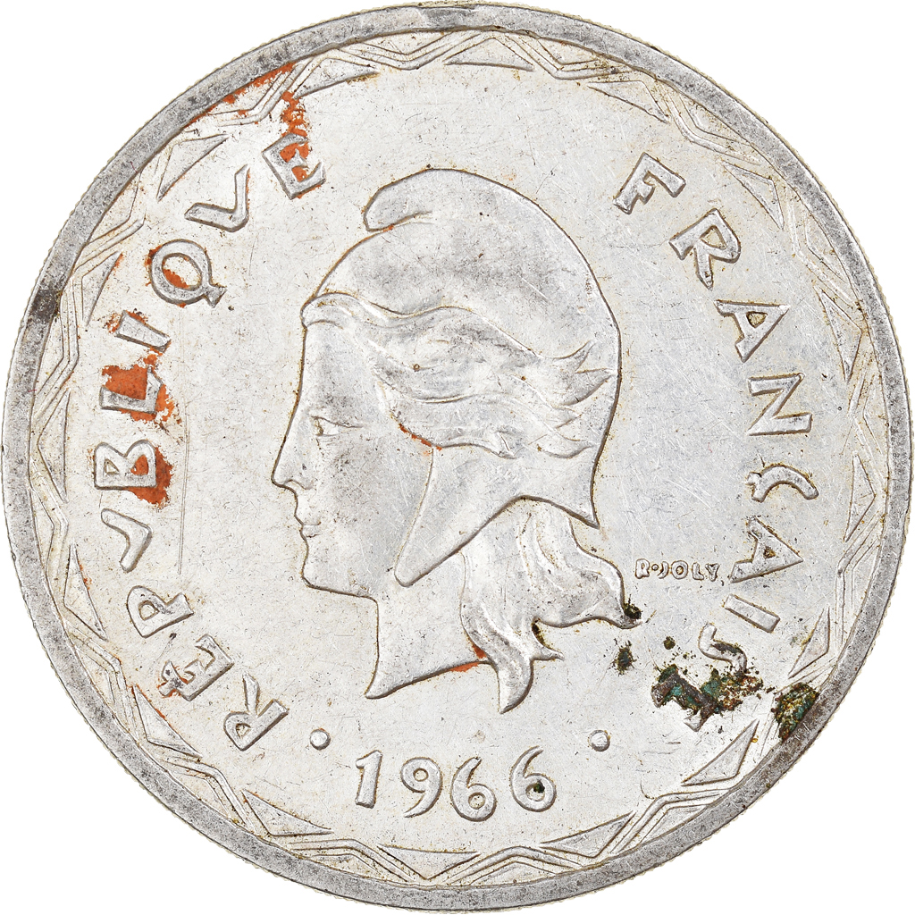 Coin, New Hebrides, 100 Francs, 1966, Paris, , Silver, KM:1