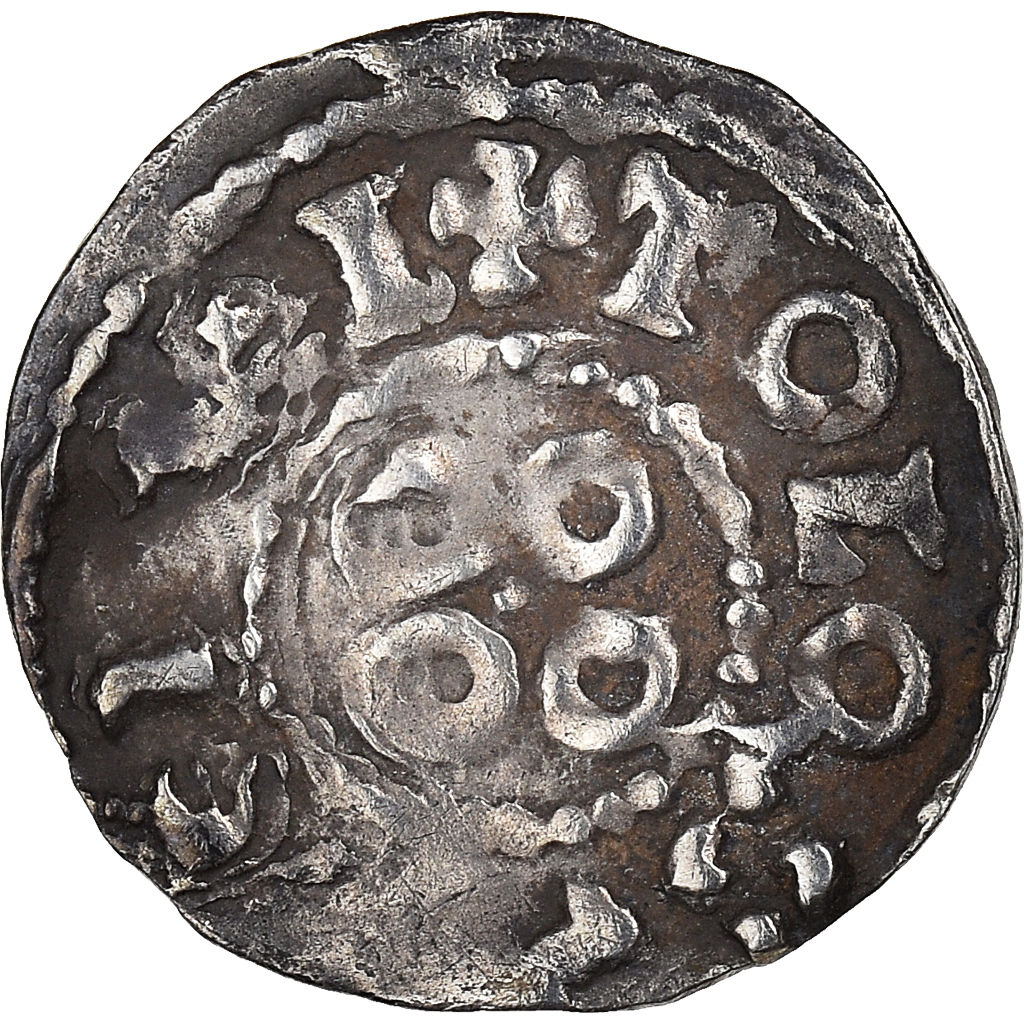 Coin, France, Eudes, Obol, 888-898, Toulouse, , Silver, Depeyrot:1014
