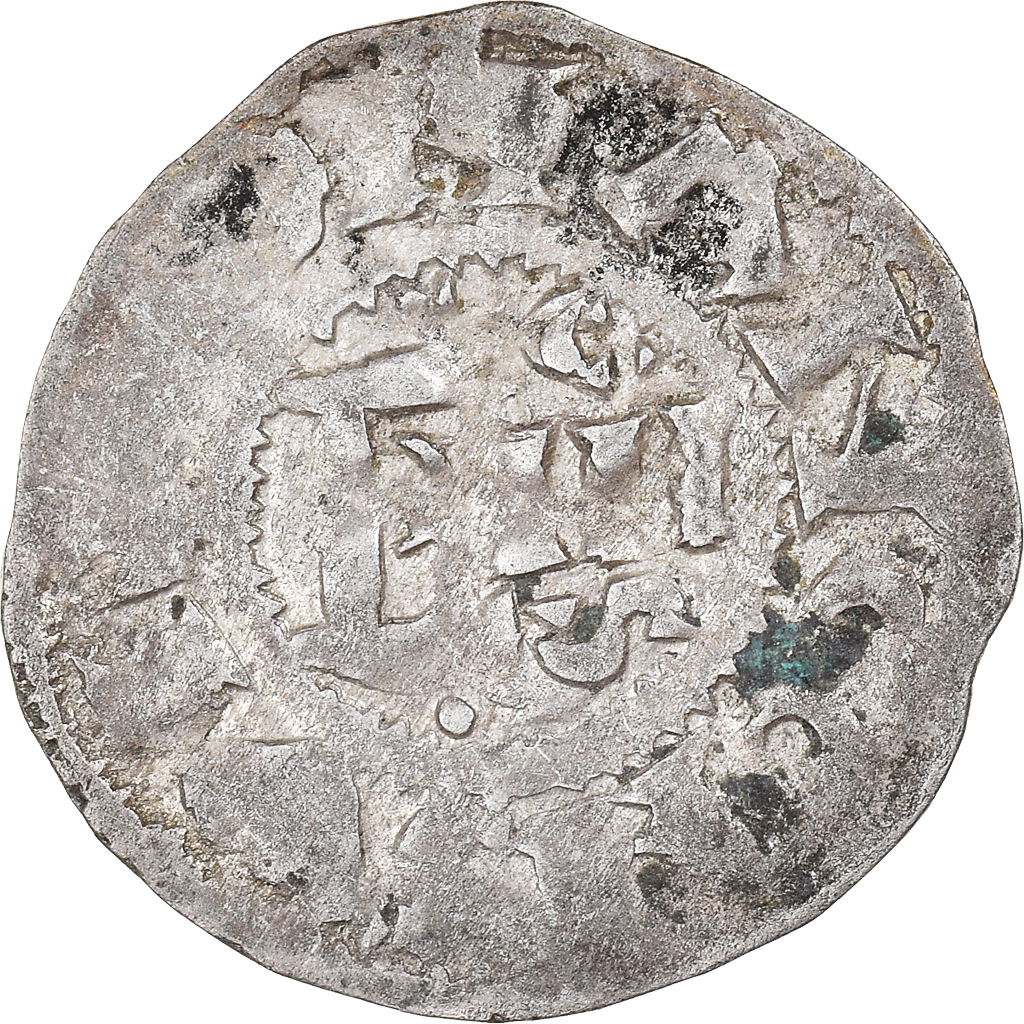 Coin, France, Bretagne, Conan II, Denarius, 1047-1066, Rennes, VF