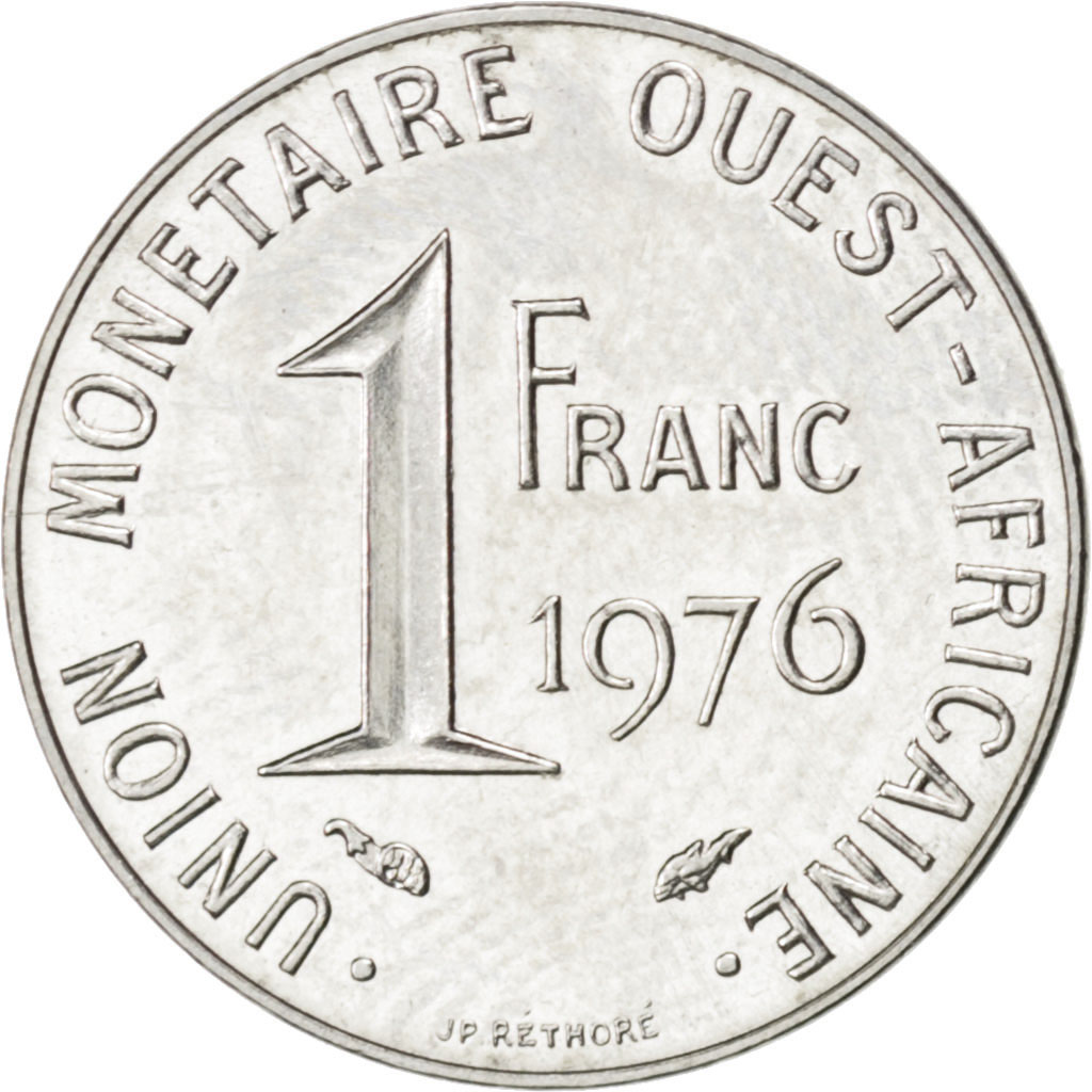 Coin, West African States, Franc, 1976, , Steel, KM:E8