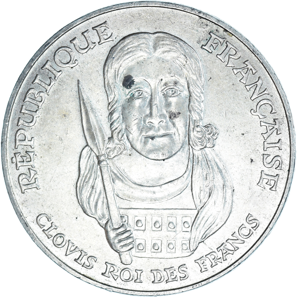 Coin, France, Clovis, 100 Francs, 1996, , Silver, KM:1180, Gadoury:953