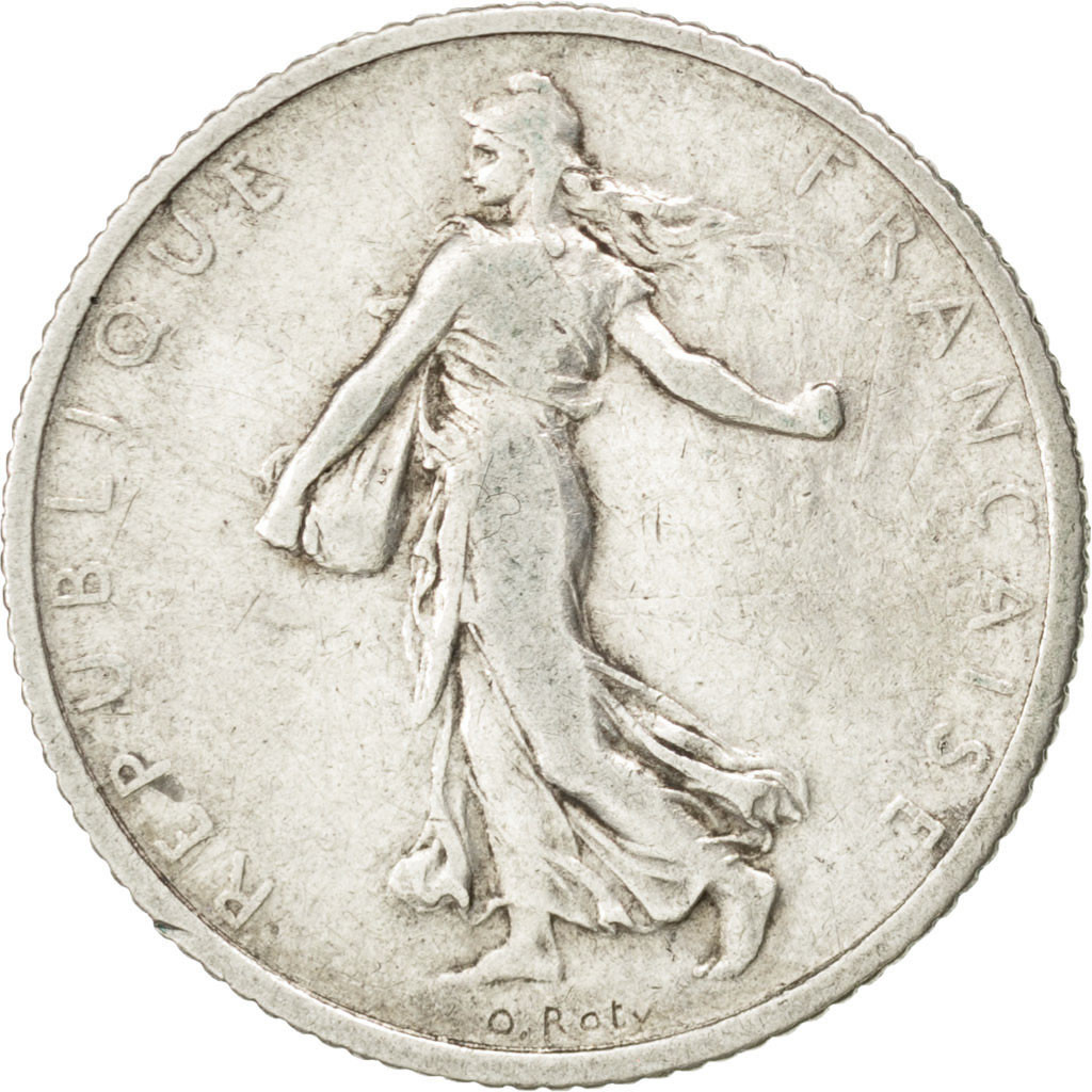 Coin, France, Semeuse, Franc, 1904, , Silver, KM:844.1, Gadoury:467