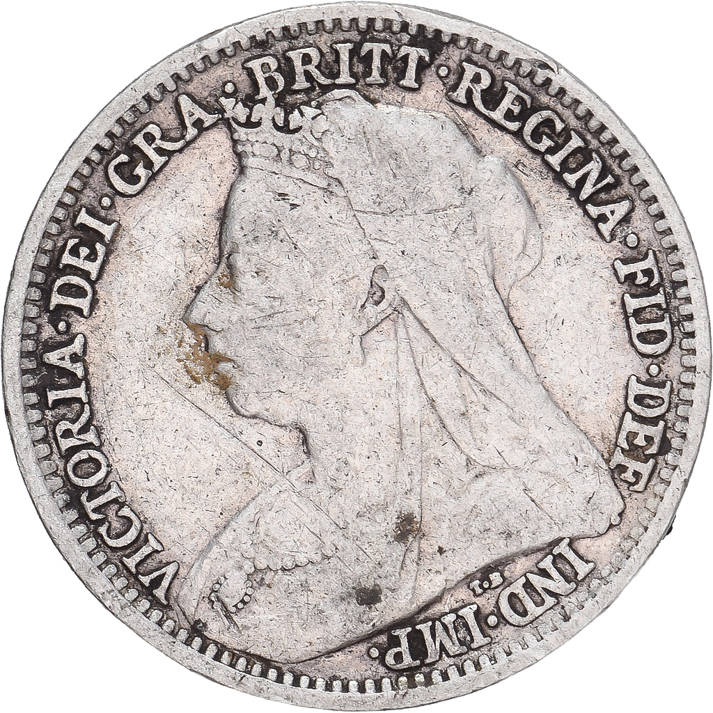 Coin, Great Britain, Victoria, 3 Pence, 1898, , Silver, KM:777