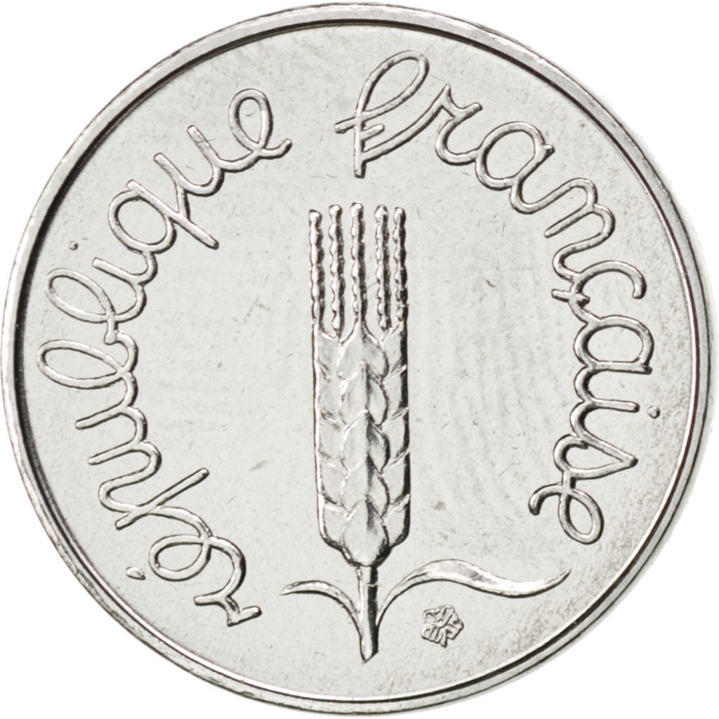 Coin, France, Épi, Centime, 1980, , Stainless Steel, KM:928, Gadoury:91