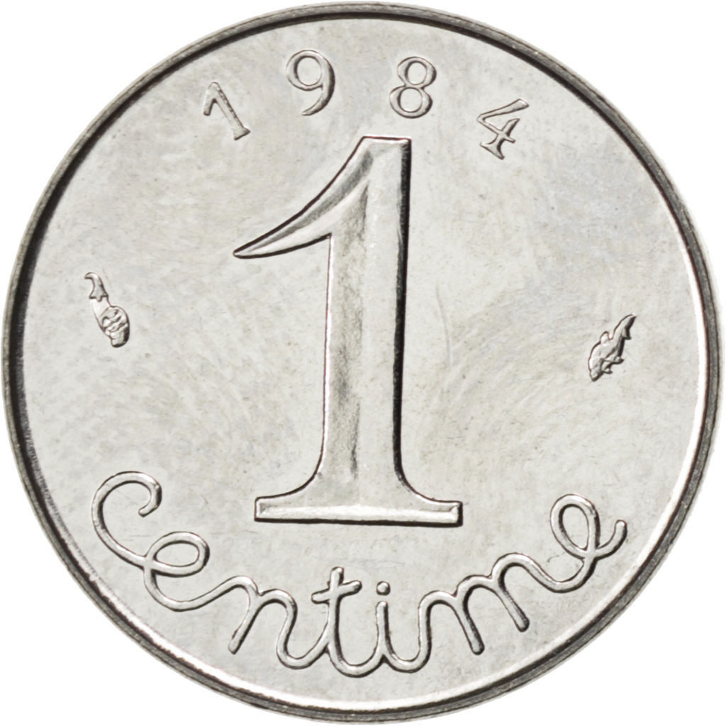 Coin, France, Épi, Centime, 1984, , Stainless Steel, KM:928, Gadoury:91