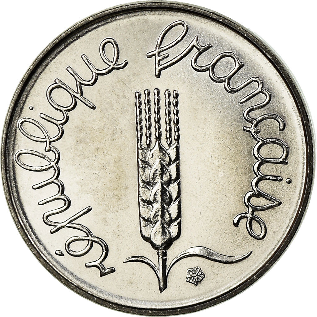 Coin, France, Épi, Centime, 1983, Paris, , Stainless Steel, KM:928