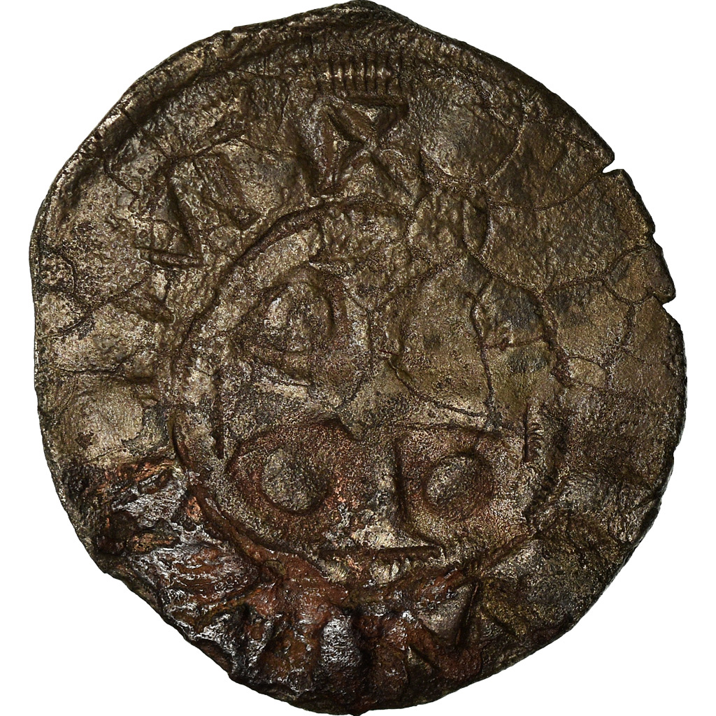 Coin, France, Denarius, Saint-Aignan, , Silver