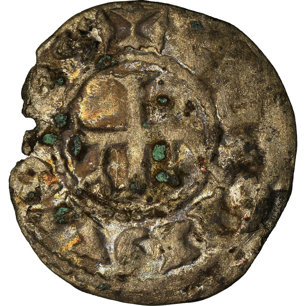 Coin, France, Anjou, Geoffroi II, Denarius, Angers, , Silver